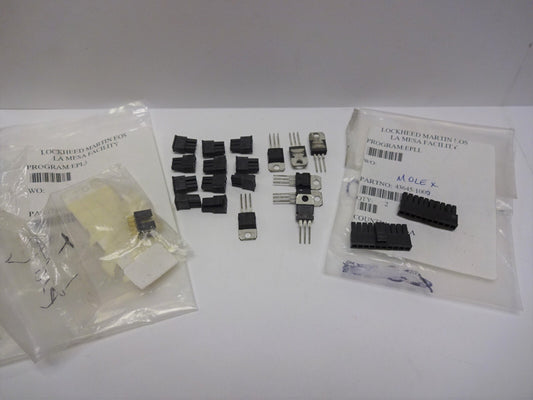 MOLEX 43645-1000 + 43645-0300 / AMPHENOL 69168-110HLF / L7805ABV V6 NEW & USED