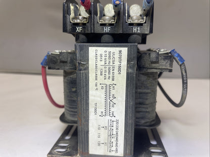 SQUARE D 9070TF150D1 CONTROL TRANSFORMER 0.15 KVA H.V 230/460 L.V 115/120VAC