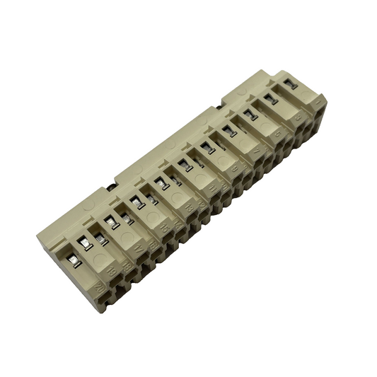 (LOT OF 5) Connectron MA-0265-001 / MA0265001  20-Way Terminal Block 10A 300VAC