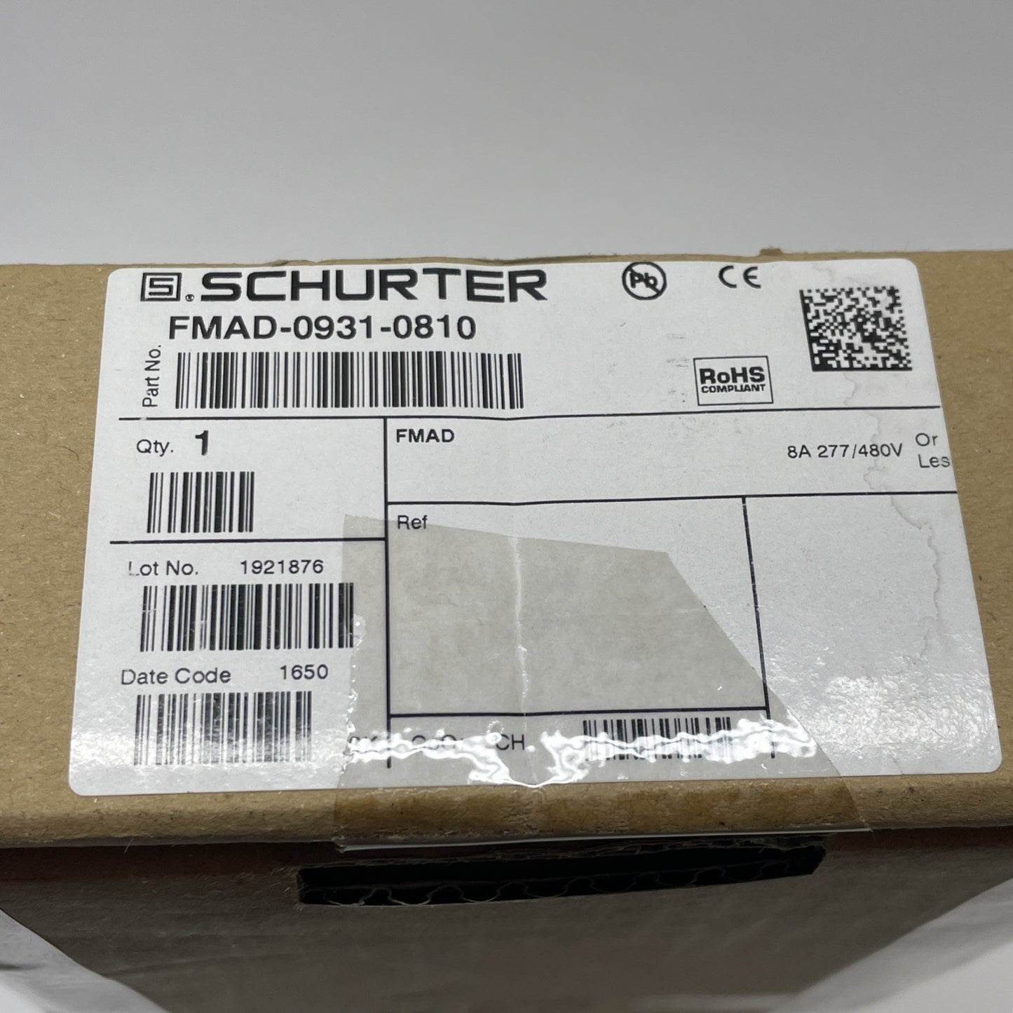 SCHURTER FMAD-0931-0810 3-Phase EMI/EMC Line Filter 8A 277/480VAC (USA SELLER)