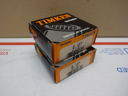 TIMKEN TORRINGTON B-107 NEEDLE BEARINGS / LOT OF 2 / NEW