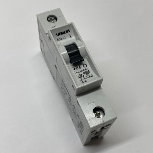 SIEMENS 5SX2 105‑7 /  5SX2-105‑7 Miniature Circuit Breaker 0.5 A