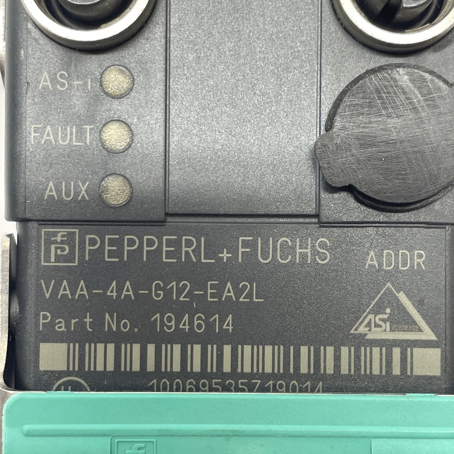 Pepperl+Fuchs VAA-4A-G12-EA2L  AS-Interface Actuator Module 4-Output 194614