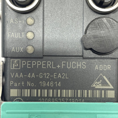 Pepperl+Fuchs VAA-4A-G12-EA2L  AS-Interface Actuator Module 4-Output 194614