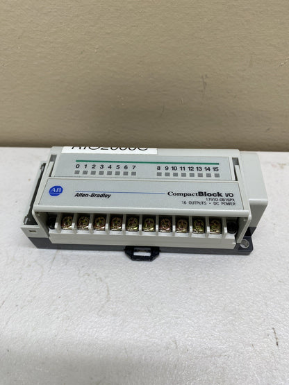 ALLEN BRADLEY 1791D-0B16PX / SERIES D COMPACT BLOCK I/O DEVICENET