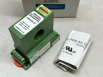 CR MAGNETICS CR4120-10 TRUE RMS AC CURRENT TRANSDUCER / NEW WITH BOX