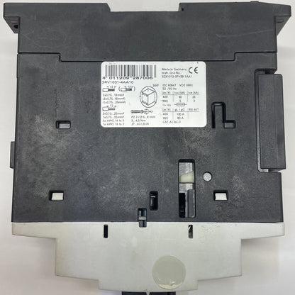 Siemens Sirius 3R Manual Combination Starter 3RV1031-4AA10 / 3RV10314AA10