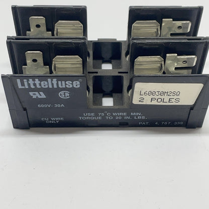 Littelfuse L60030M-2SQ, 30Amp 600V Cartridge Fuse Holder