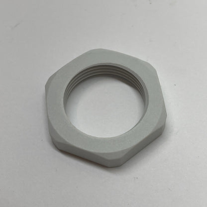 PACK OF 25  WEIDMÜLLER SKMU PG21-K GR Plastic Locknut PG21 Polyamide Grey 169748