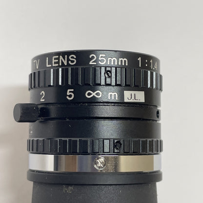 OMRON F400-S1 Industrial CCD Camera 1/3" 659x494 Vision Sensor + 25mm 1:1.4 Lens