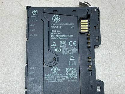 GE EMERSON EP-5112-B / 2 CH 100KHZ / CHANNEL HIGH SPEED COUNTER EP-5112 -B