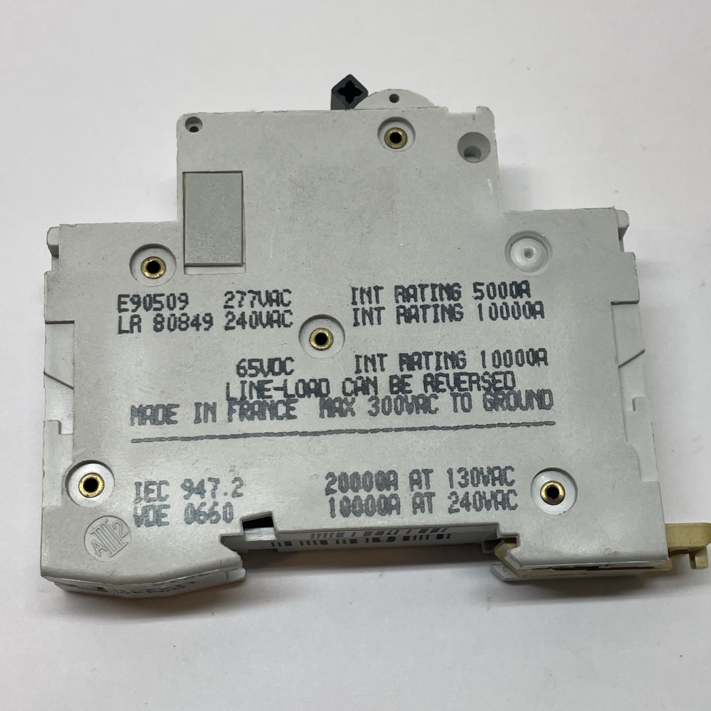 Merlin Gerin C60N-24431 8A Type C MCB 277VAC