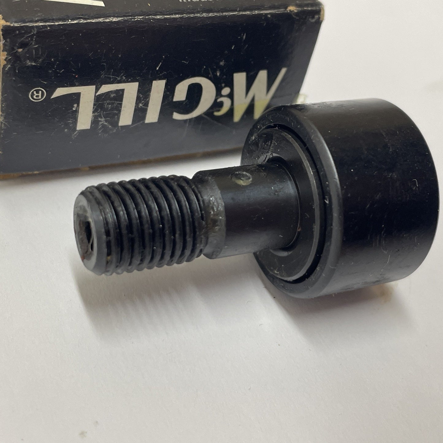 McGill CF 1 B Flat Stud Cam Follower 1.000″ Roller Dia 7/16-20 Thread CF-1-B