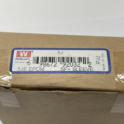 TB Wood’s 5J / 5JE Sure-Flex EPDM Rubber Flexible Coupling Sleeve