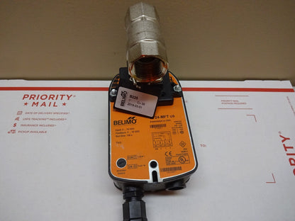 BELIMO B225 + LF24-MFT / ACTUATOR + VALVE / 24VAC/DC 50/60HZ 5VA 2.5W / NEW