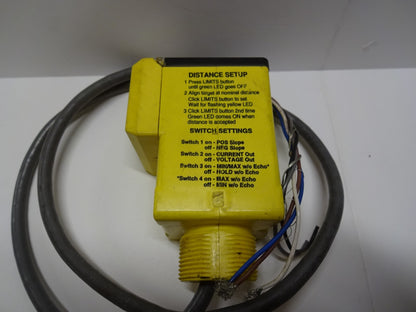 BANNER Q45UR3LIU64C / ULTRASONIC SENSOR 53012 Q45UR SERIES