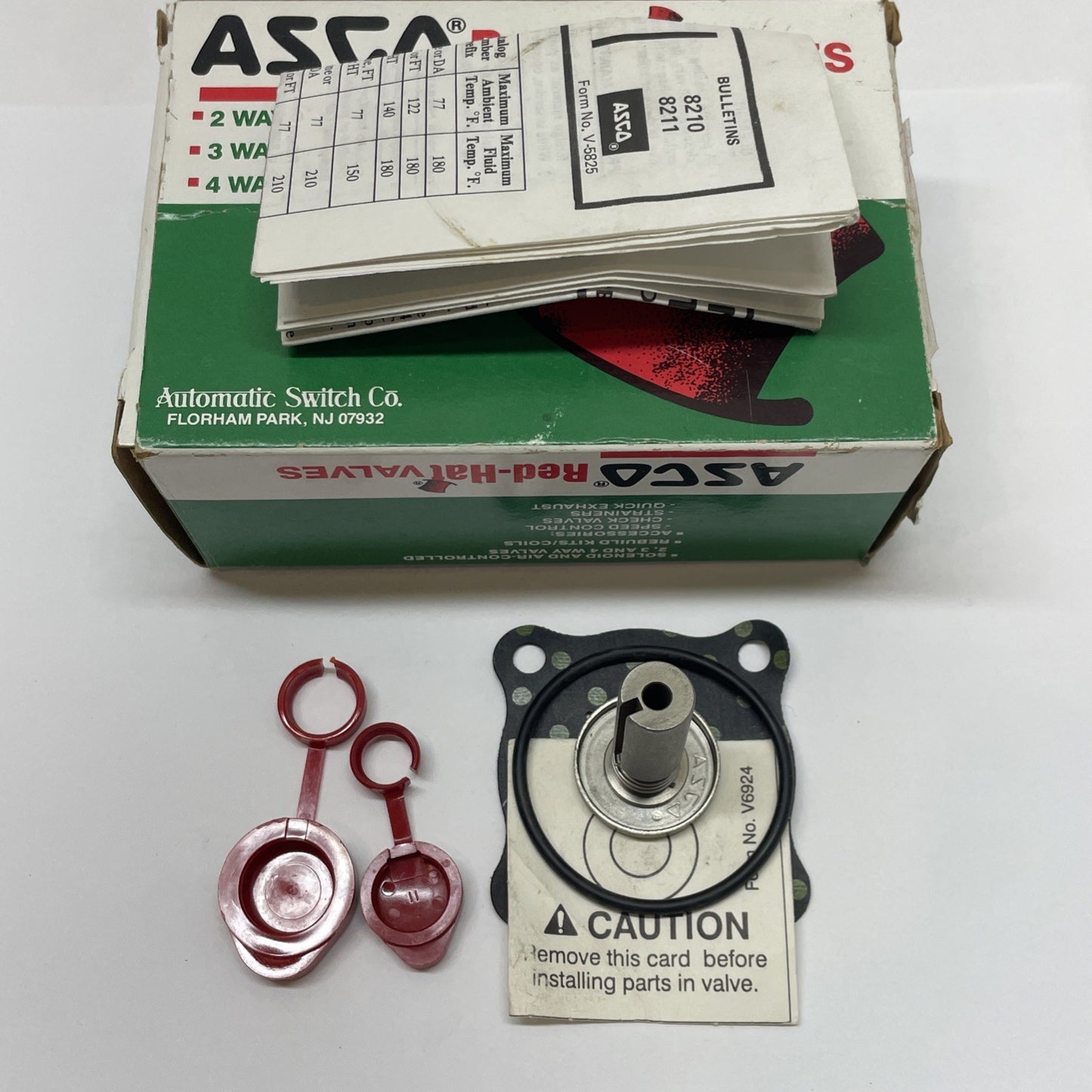 📌 ASCO / RedHat 158-929 (158929) Solenoid Valve Parts / Repair Kit