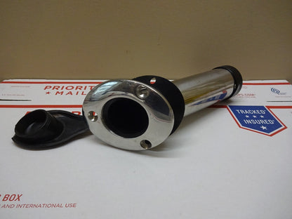 ATTWOOD 30 DEGREE STAINLESS STEEL ROD HOLDER BOAT MARINE FISHING 9" / NEW