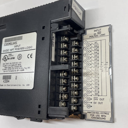 GE Fanuc IC693MDL645E Input 24 VDC 16 PT Module PLC POS/NEG **FAST SHIPPING**