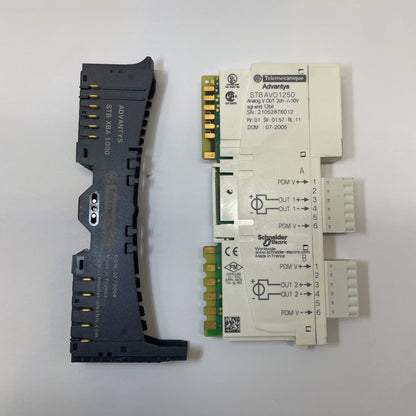 Schneider Electric (Telemecanique) STBAVO1250 Advantys STB Analog Output Modul