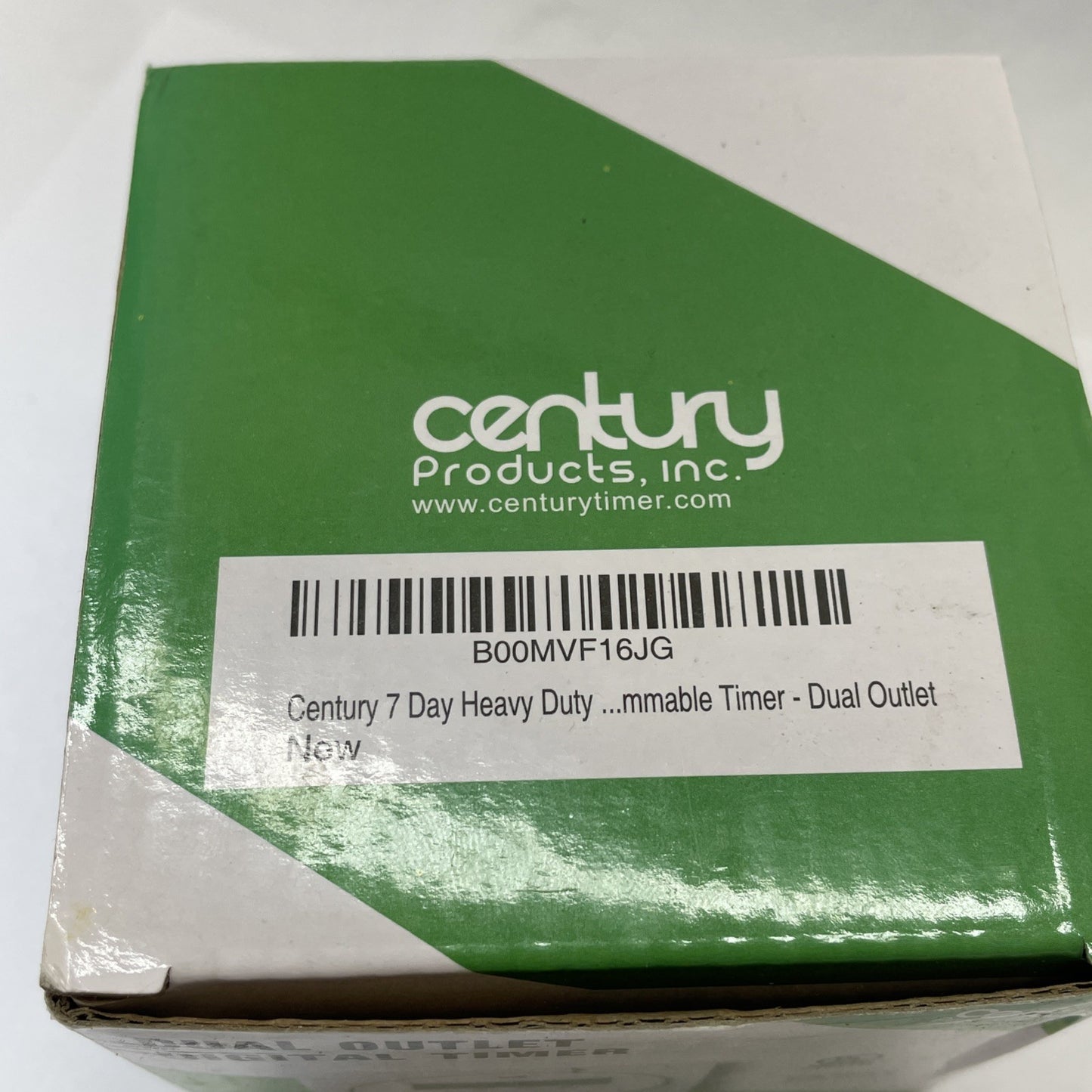 CENTURY FD60-U6 Digital Programmable Timer Dual Outlet  7-Day Heavy Duty