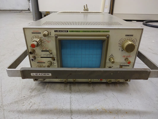 LEADER LBO-522 OSCILLOSCOPE  20 MHZ