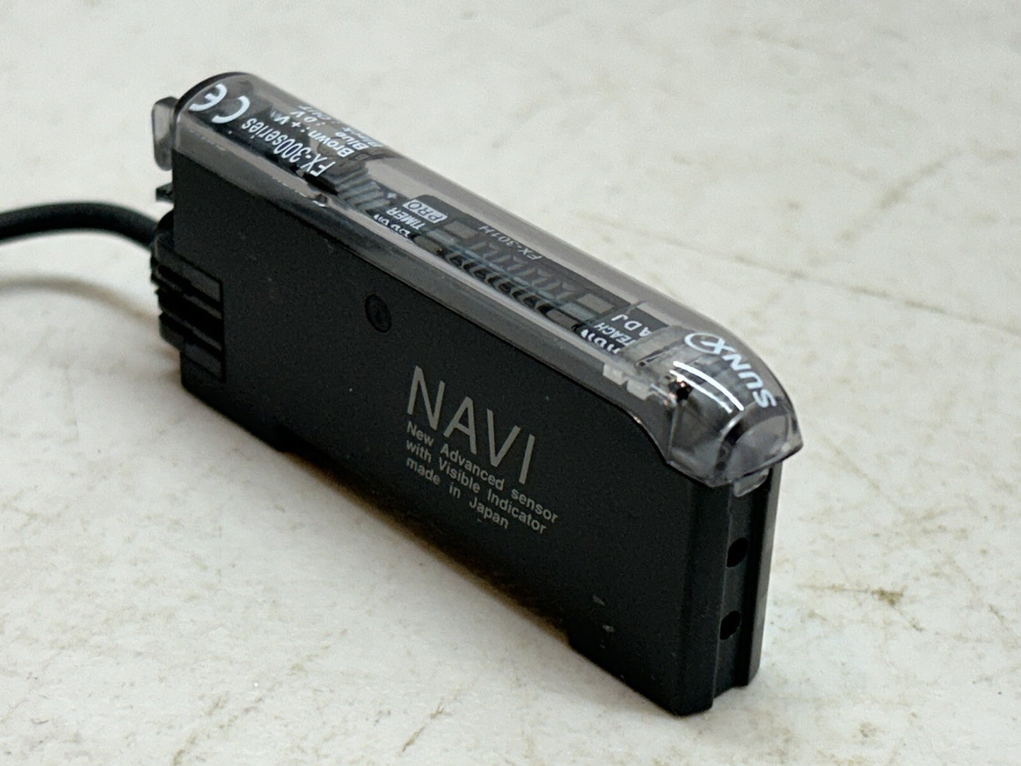 SUNX FX-301H / NAVI DIGITAL FIBER SENSOR INFRARED LED FX-300 / USED AS SAMPLE