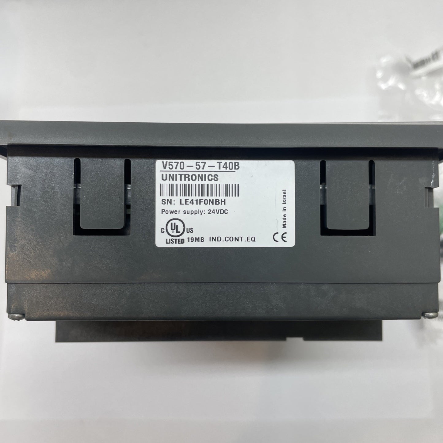 Unitronics V570-57-T20B-JK 12/24VDC PLC CONTROLLER