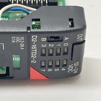 Automation Direct D2-16TD2-2 16-Point 12-24 VDC Sourcing Output Module