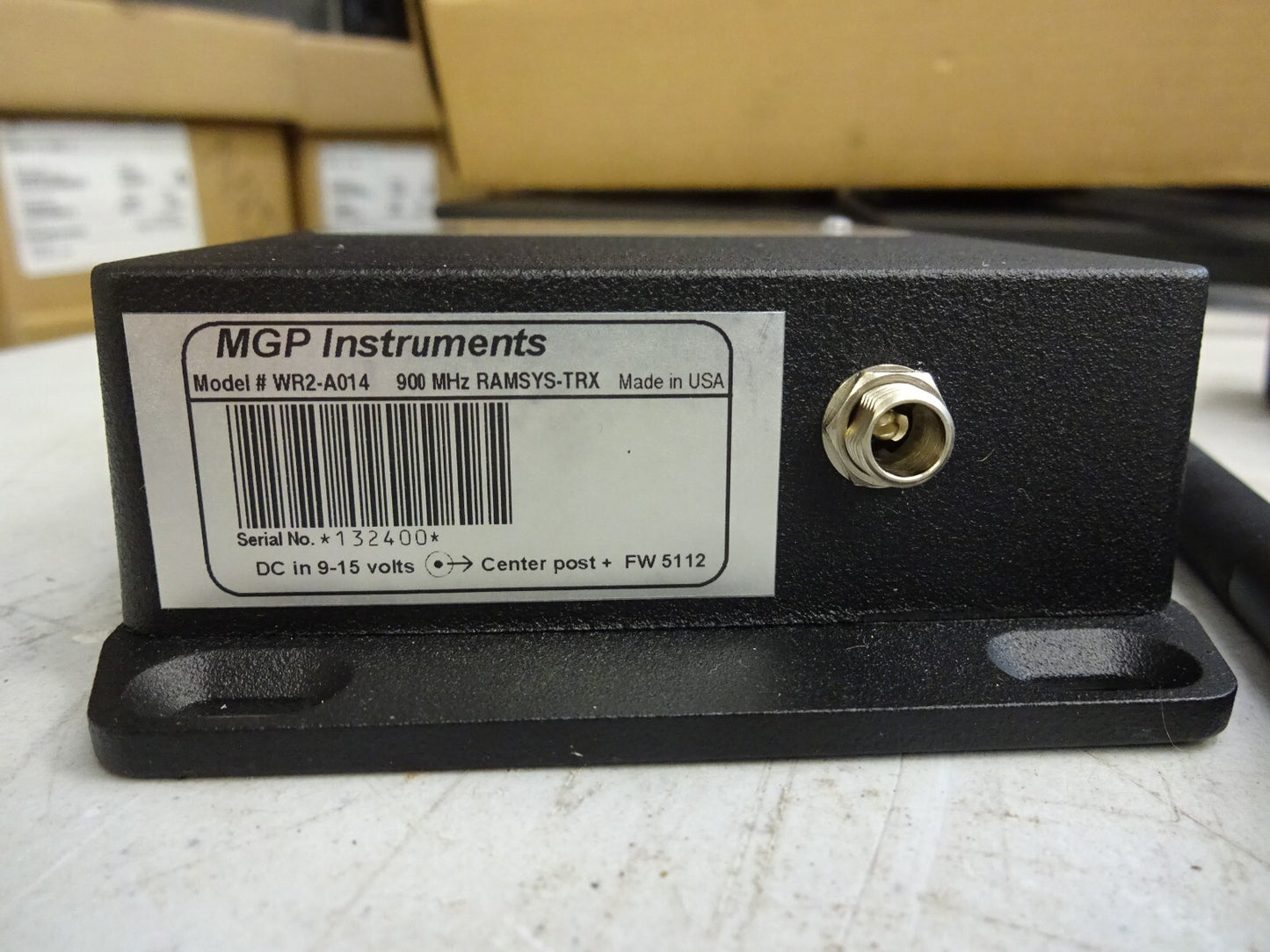 MGP INSTRUMENTS WR2-A014/ RAMSYS TRX 900MHZ TRANSMITTER TELEMETER / NEW