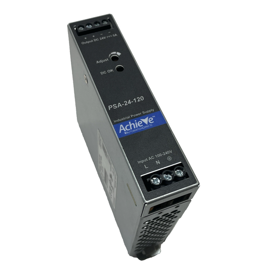 PSA-24-120 Power Supply 24V DC 5A 120W DIN Rail Switching Module