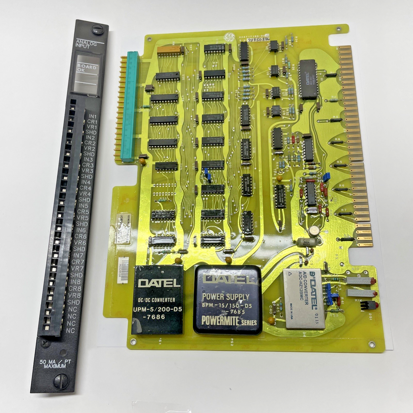 GE Fanuc IC600YB843BCA1 / IC600YB843  4-20 mA 8-Channel Analog Input Card Ser 6