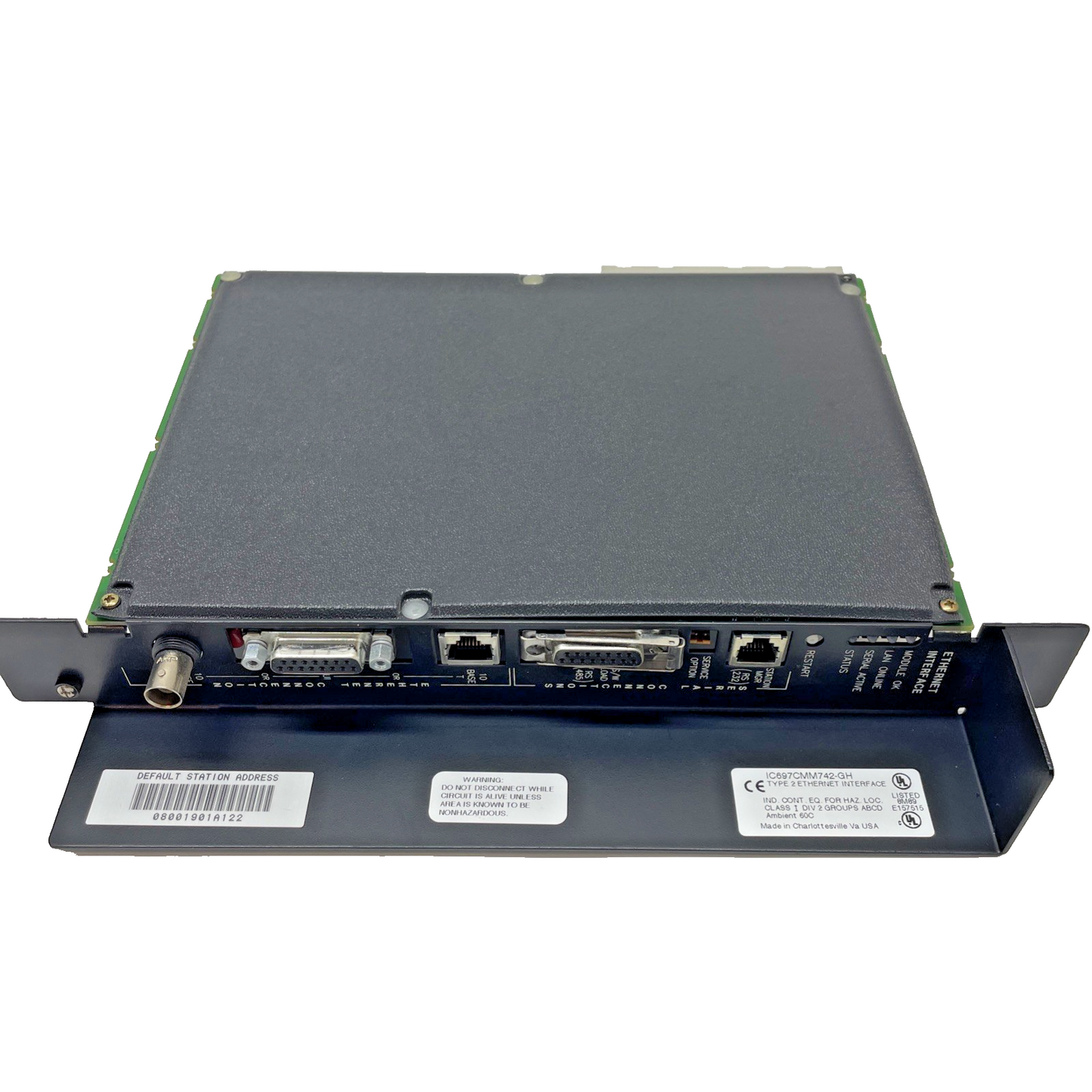 GE Fanuc IC697CMM742-GH Series 90-70  TYPE 2 TCP/IP Ethernet Interface