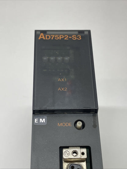 Mitsubishi AD75P2-S3 2-Axis Positioning Module for MELSEC-A Series PLC (USA)