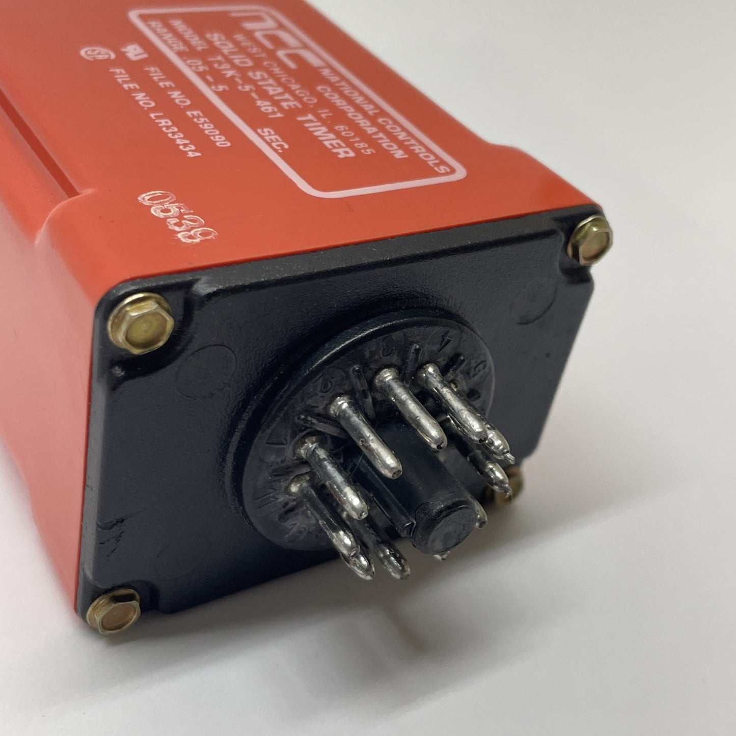 NCC  T3K-5-461  Time Delay Relay 0.05-5 s 120 VAC 11-Pin DPDT