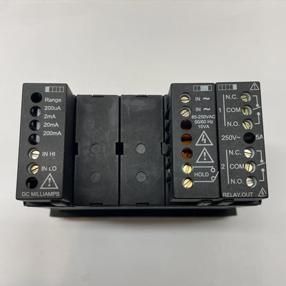 Simpson H345271020 Hawk 3 Digital Panel Meter 85-250VAC 4-20mA 2 Relays