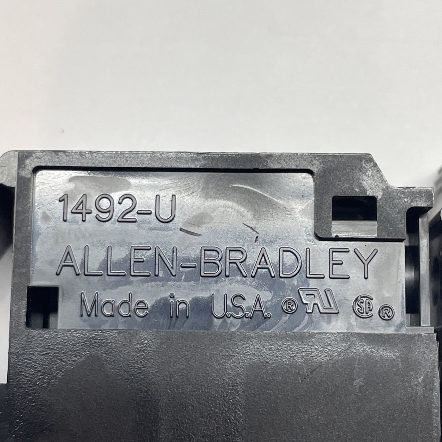 (LOT OF 3) ALLEN BRADLEY 1492-U / 1492U FUSE TERMNAL BLOCK