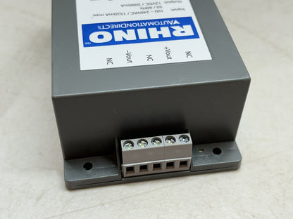 RHINO PSE12-160 Switching Power Supply 12 VDC 5A 60W 120/240VAC Encapsulated