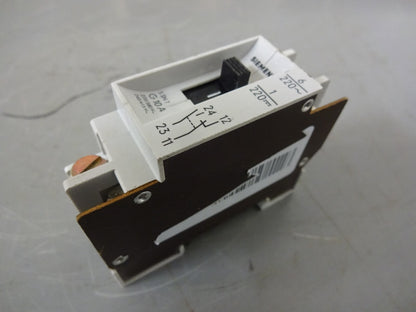 SIEMENS 5SN7G10A / CIRCUIT BREAKER 10AMP 1POLE G-CURVE DIN-RAIL MOUNT