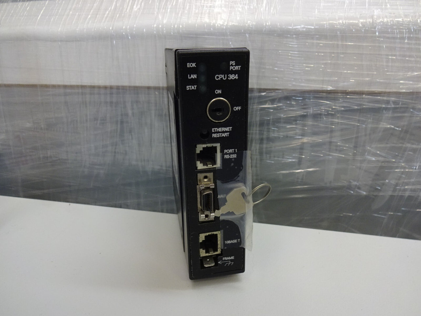 GE Fanuc Series 90-30 IC693CPU364-CH Single-Slot CPU Module, Ethernet w/ Key