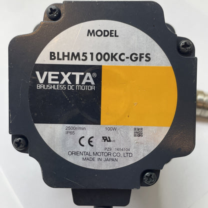 O.M. BLHM5100KC-GFS Brushless DC Motor + GFS5G100 Parallel-Shaft Gearhead 100:1