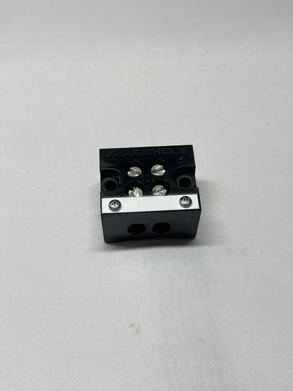 Marathon 1102 Terminal Block 6-18 CU 6-12 AL Rated for up to 65 Amps and 600 VAC