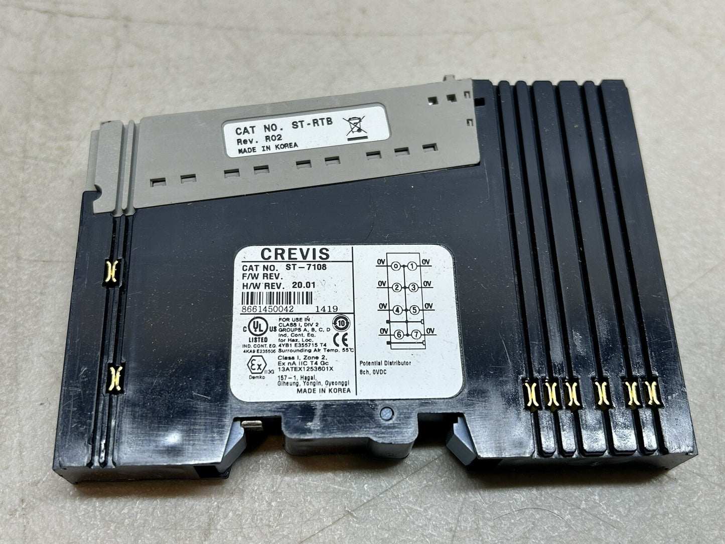 CREVIS ST-7108 DISTRIBUTION MODULE WITH ST-RTB