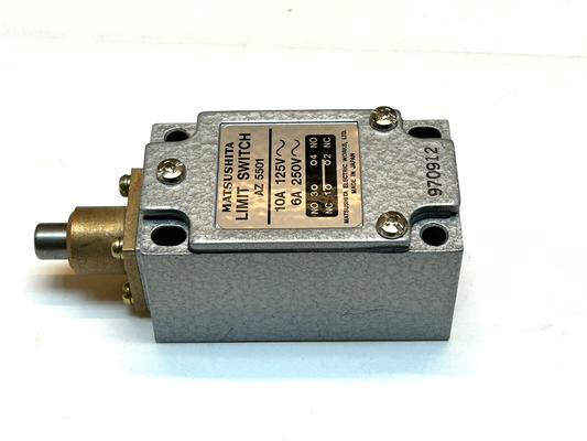 MATSUSHITA AZ5501 / LIMIT SWITCH 10A 125V 6A 250V / NEW NO BOX