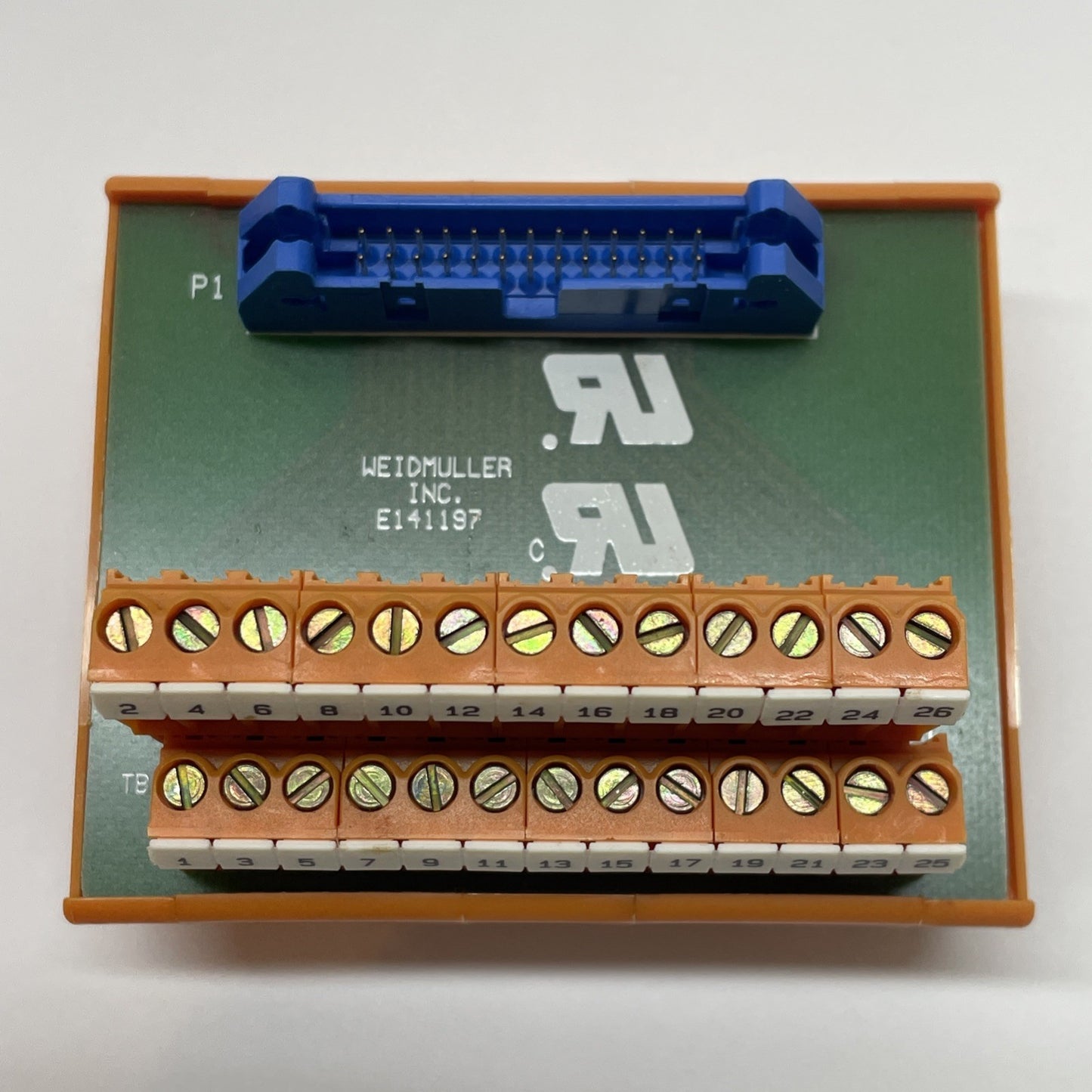 Weidmuller 915915/67 Terminal Block E141197 Interface Adapter