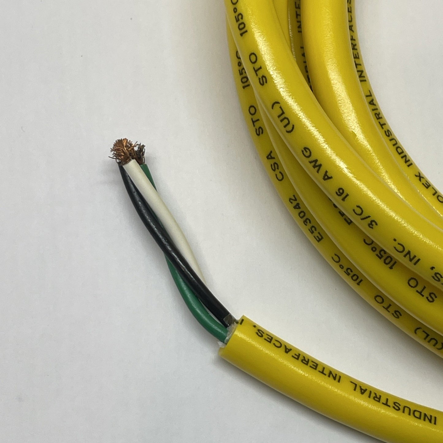 NEW Molex 14344M01 3-Wire Female Straight 12 ft Cordset