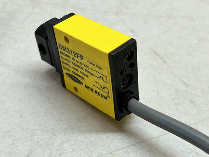 BANNER SM312FP / 25916 MINI-BEAM SENSOR / USED AS DEMO ONLY