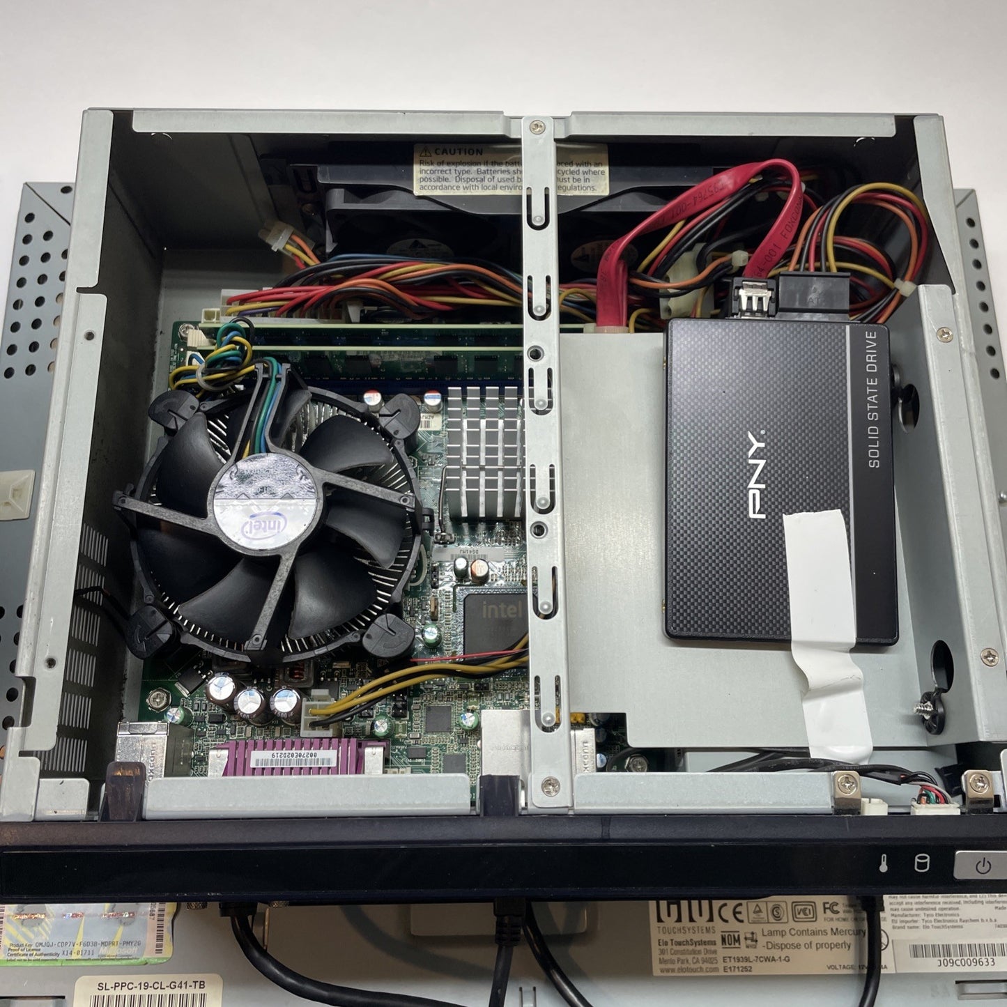 ELO ET1939L-7CWA-1-G (19")  w/ Intel DG41MJ / Intel CPU E7400 CORE 2 DUO 2.80GHZ