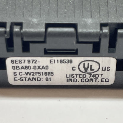 (LOT OF 3) SIEMENS  6ES7 972-0BA60-0XA0  PROFIBUS DP Bus Connector