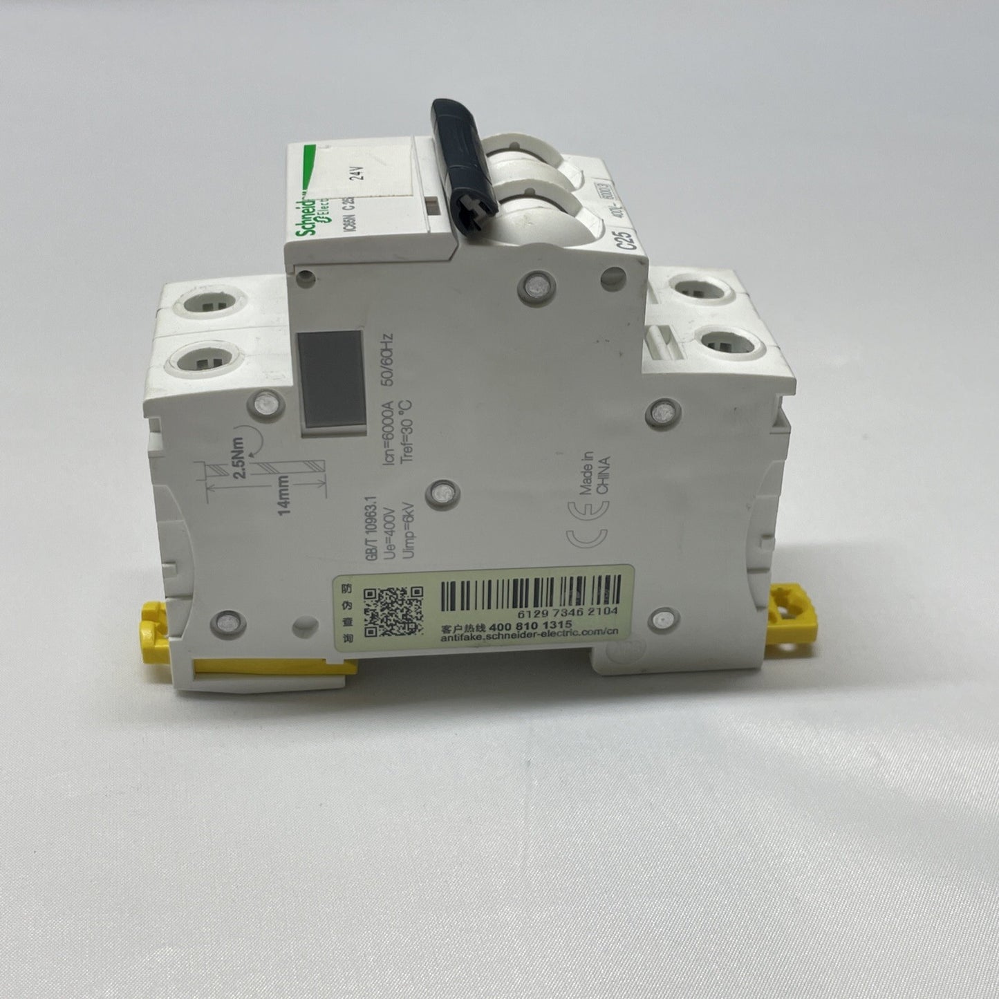 1PC Schneider Circuit breaker A9F18225 ic65N 2P C25A